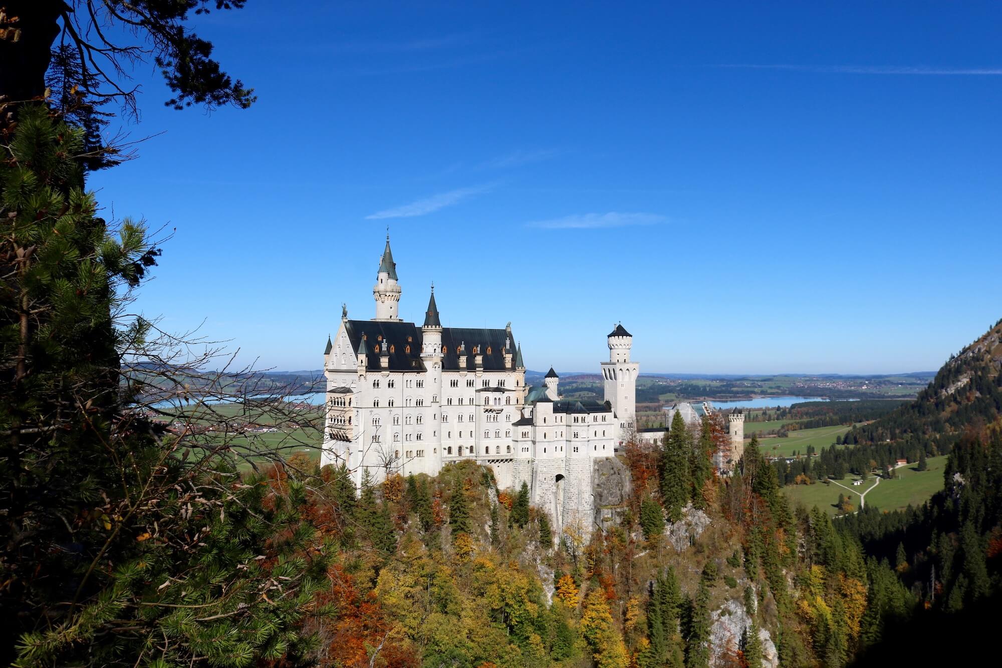 Neuschwanstein Castle in Bavaria, Germany