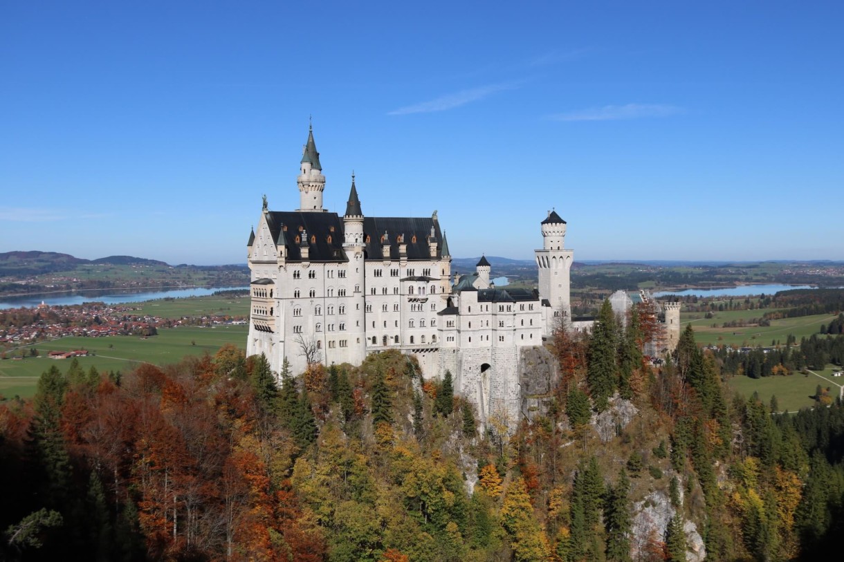 Neuschwanstein Castle in Bavaria, Germany