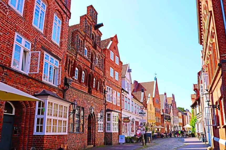 A street view in Lüneburg