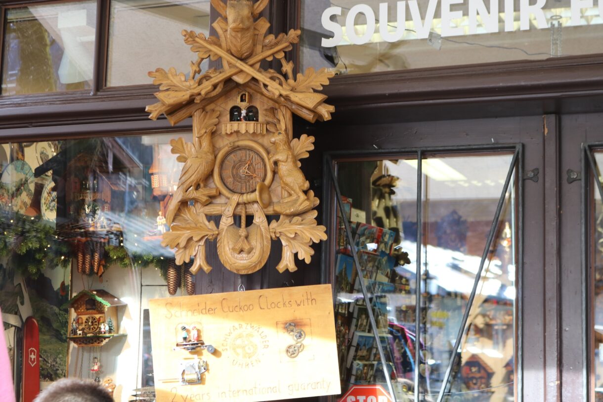 Cuckoo Clocks in Oberammergau