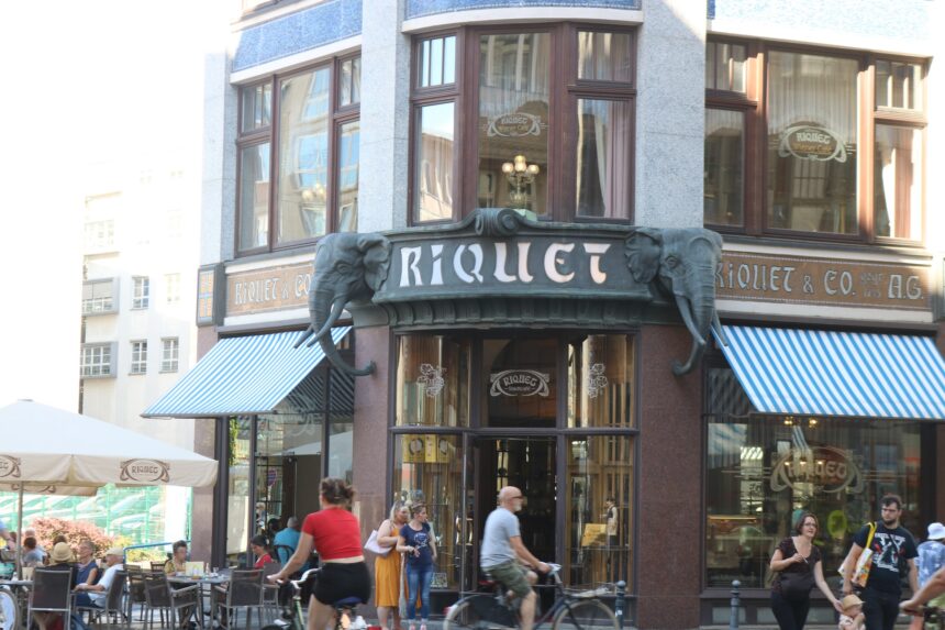 The famous Leipzig coffee house "Riquet" 
