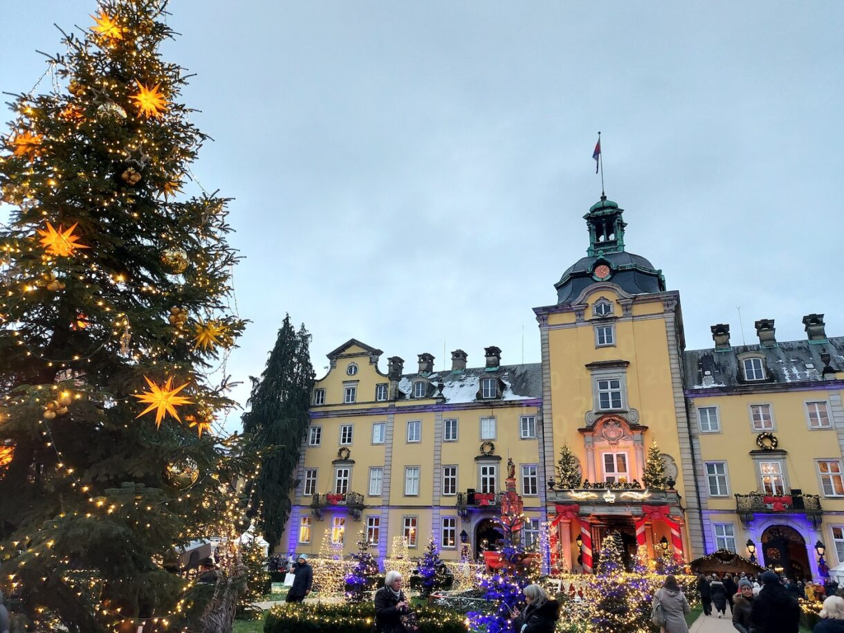 The Christmas magic market at Bückeburg Castle