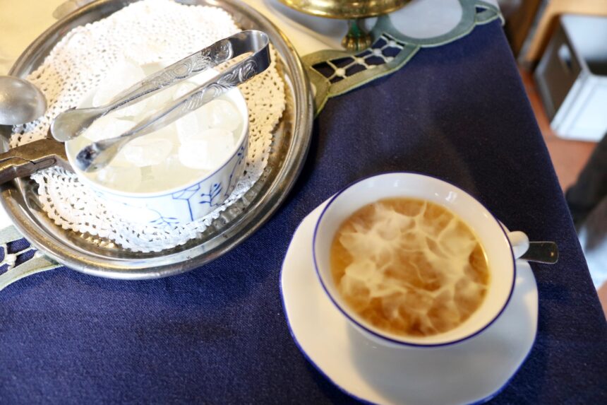 tea-museum-in-norden-Germany-©-my-ancestors-journey-sonja-irani Learn the East Frisian tea ceremony with sugar and cream at the Tea Museum in Norden