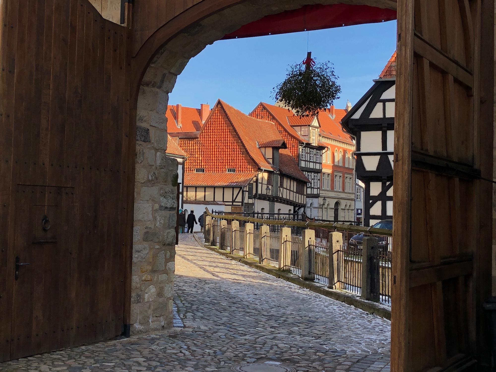 Half-timbered houses in Germany